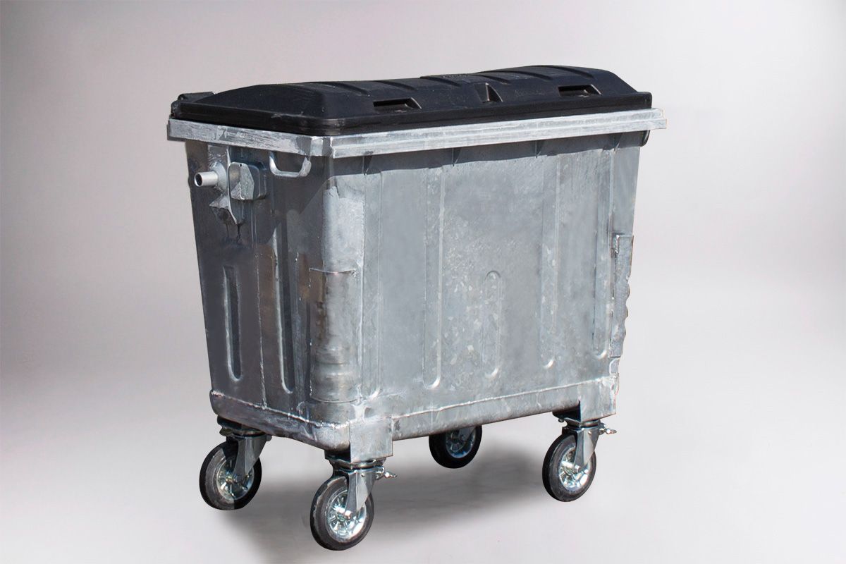Contenedor de residuos de metal - 2 500 - 5 000 l  FEL series - Engels  Manutention et Environnement - de residuos industriales